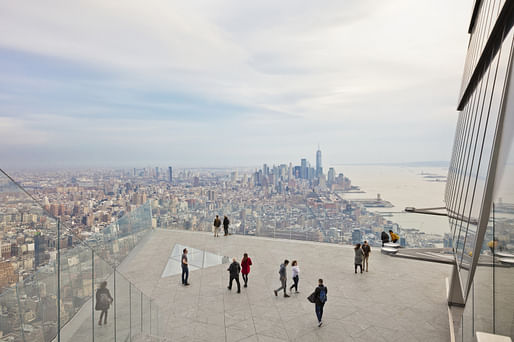 Edge at 30 Hudson Yards by Kohn Pedersen Fox Associates (KPF). Photo: Connie Zhou.