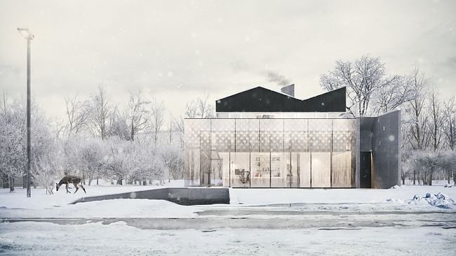 Perched House Winter (Somatic Collaborative) Kassel, Germany