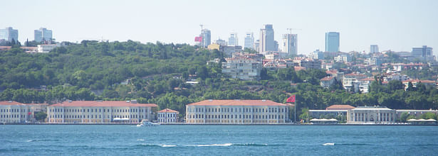 General view across the Bosphorus