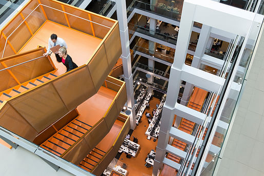 Macquarie Group, 50 Martin Place by Clive Wilkinson Architects. Photo: Brett Boardman.