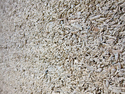 Close up of a Hempcrete wall. Image: Jnzl's Photos / Flickr
