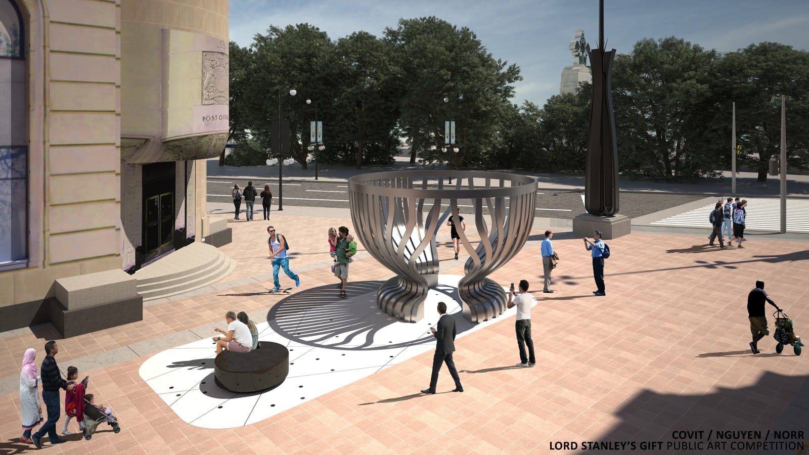 First glimpse: The winning Lord Stanley's Gift Public Art