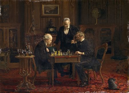 The Chess Players by Thomas Eakins
