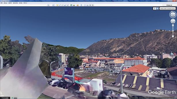 Google image of Como , near site 