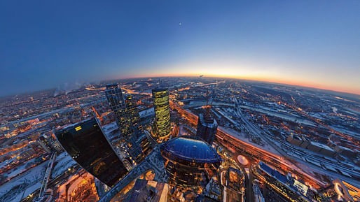 Aerial view of Moscow. Photo: Andrew Willard/Flickr.