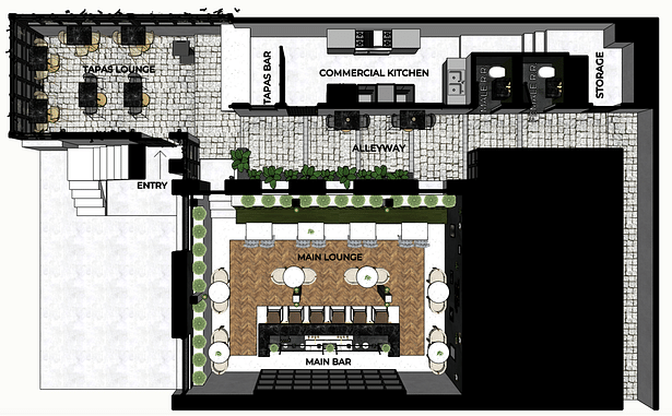 Layout Plan - Perspective