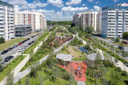 White Flowers Boulevard (Project Group 8, Russia)