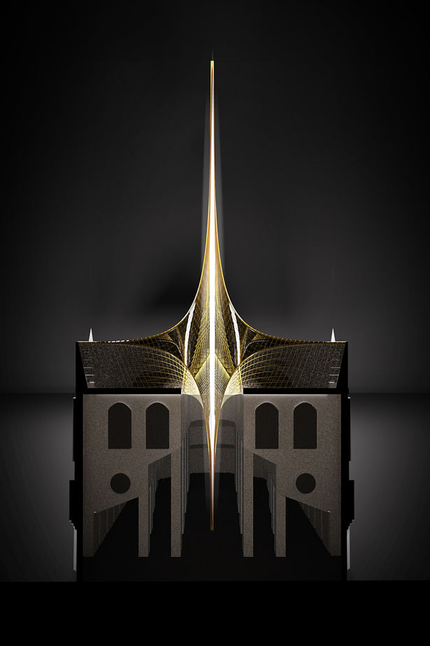 Notre Dame's Spine_OF STUDIO_Concept_Image_Section