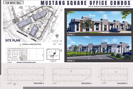Mustang Square Office Condos at Plano, TX