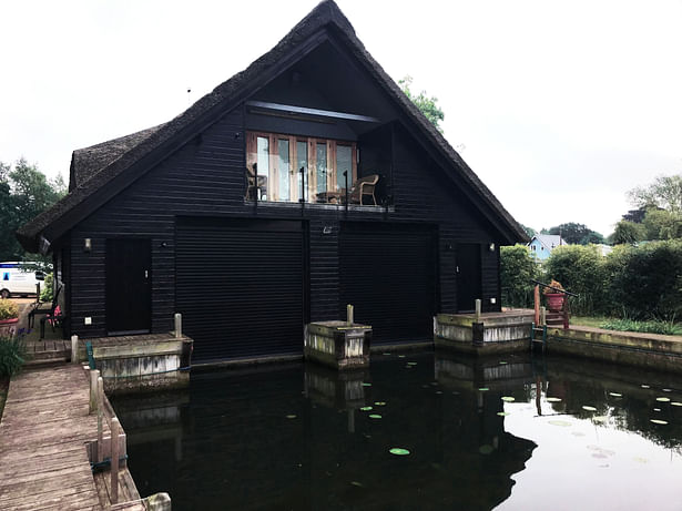 Boathouse on the Broads