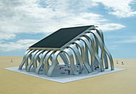 The Solar Eclipse Pavilion (a place to gather under the sun)