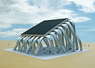The Solar Eclipse Pavilion (a place to gather under the sun)