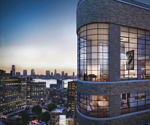 Penthouse exterior rendering