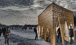 "Stalactite" by APTUM Architecture - Warming Huts v. 2014 competition entry