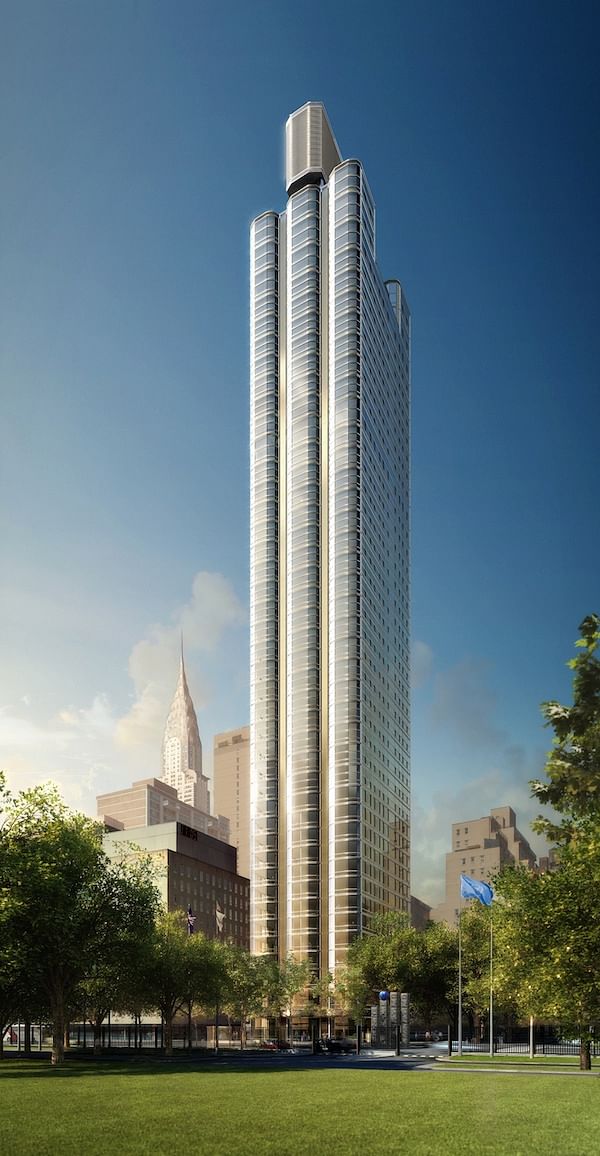 Norman Foster Designs His First U.S. Apartment Building