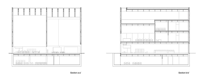 Sections AA & BB (Image: Gorka Blas)