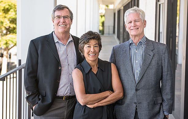 Partner Daniel Stewart, AIA, Partner Janene Christopher, AIA, and Managing Partner for the San Diego office James Robbins, AIA, NCARB, LEED AP