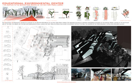 Education Enviromental Center. Extension to the Sewark Park Library