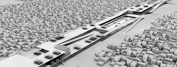 stacked kampung / tollway solution