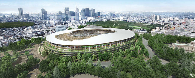 Design A - rumored to be by the office of Kengo Kuma