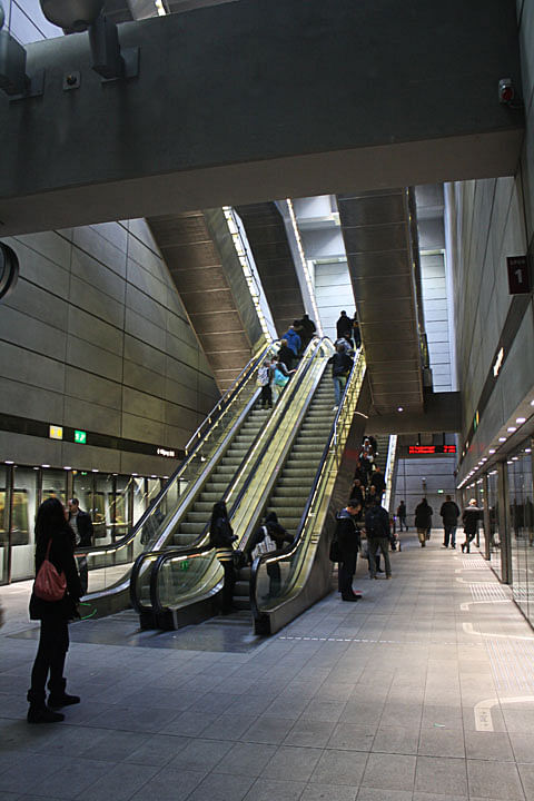 Copenhagen's underground metro