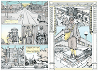 No Small Plans, a graphic novel illustrating urban planning of the past, the present and the future Chicago