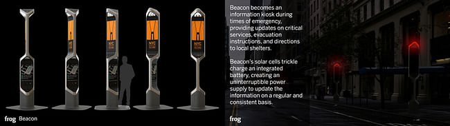 Visual Design Award: Beacon by frog design (Courtesy NYC Mayor's Office)