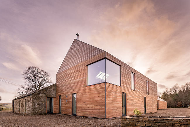 Shawm House by MawsonKerr Architects. Location: West Woodburn, Northumberland, England. Photo: Rob Rhodes.