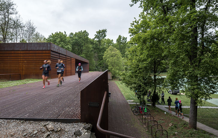 Tussols-Basil Track and Field Stadium, Olot by RCR architects