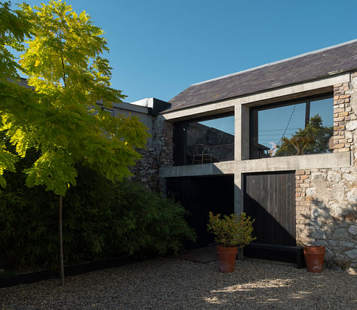 A house, coach house and garden in Ireland by Culligan Architects. Image: Fionn McCann 