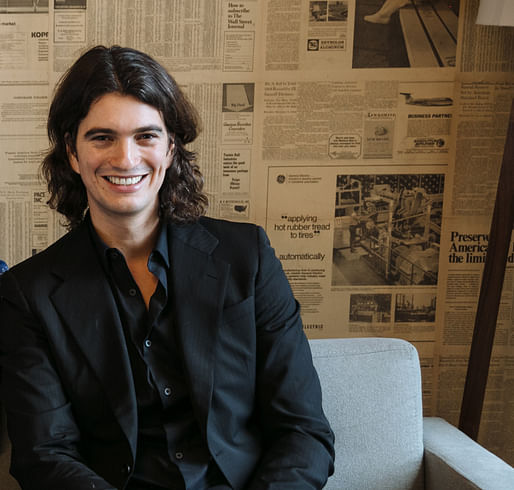 Adam Neumann, head of WeWork. Image: rew-online.com.