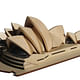  Sydney Opera House Architectural Model Kit by Marcus Bree. Image via Kickstarter