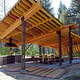 Pine Creek Pavilion in Pine Creek, MT by Artemis Institute