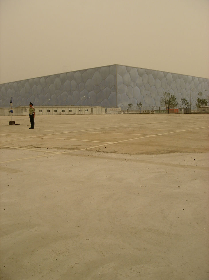 Beijing National Aquatics Center (Beijing Water Cube). Photo: © Fred Scharmen