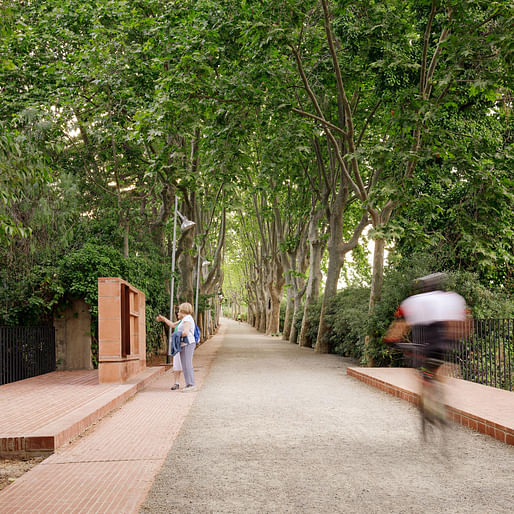 Boca de la Mina Promenade in Reus, Spain, by Batlleiroig. Image: © Del Rio Bani