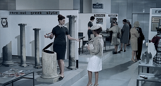Has architecture become just a lifestyle choice? Image: still from "Playtime" by Jacques Tati