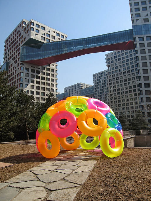 Summer Igloo in Beijing, China by Virginia Melnyk