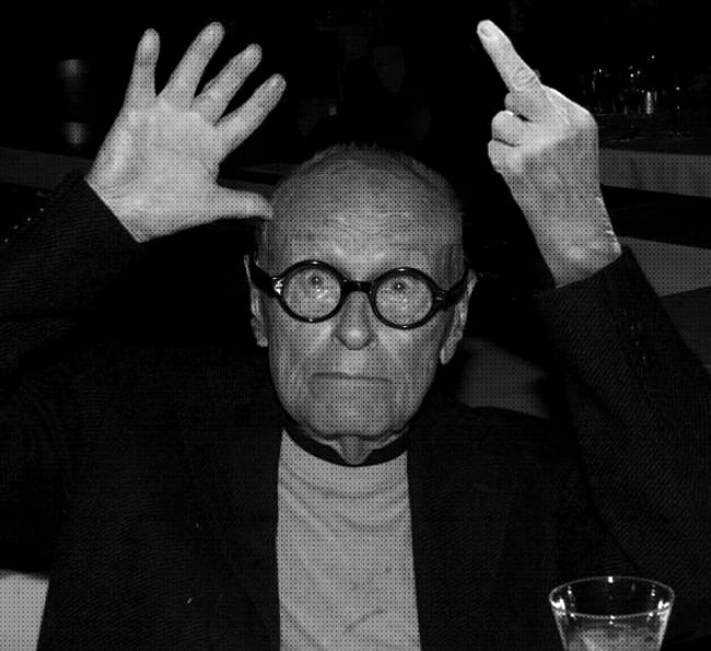 Philip Johnson. Image via supportingfrankgehry.tumblr.com