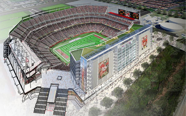 49er's Stadium and BIM (image copyright: Joseph Xiong)
