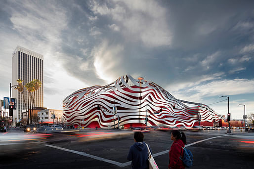 Petersen Automotive Museum by Kohn Pedersen Fox Associates. Category: Display