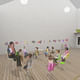 Interior view of the kindergarten classroom in the barn. Image courtesy of Grace Farms and SANAA