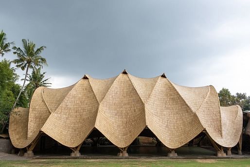 Architectural Design of the Year 2021 winner The Arc at Green School Bali by IBUKU. Photo: IBUKU 