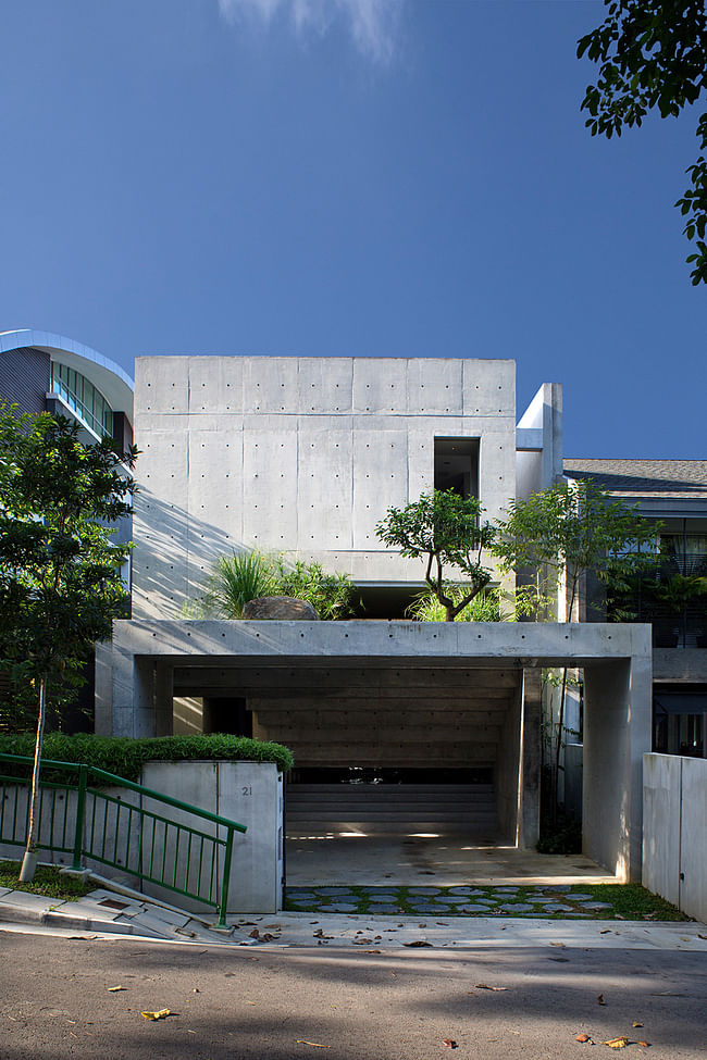 Villa winner: Namly House, Singapore by CHANG Architects. Image courtesy of WAF.