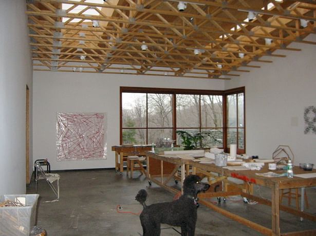 Studio Interior and Corner Window