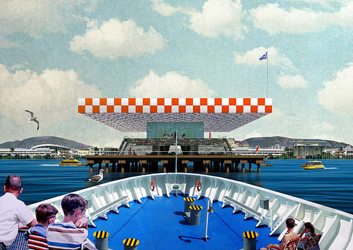 Point Supreme (Konstantinos Pantazis & Marianna Rentzou), "Faliro Pier," 2012. Archival inkjet print. 23 1/2 x 33 inches. Courtesy of the artists.