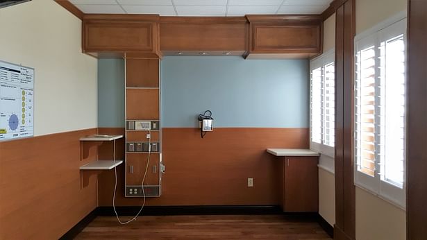 Upgraded Patient Room