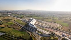 Zaha Hadid Architects unveils latest photos of serpentine Napoli Afragola railway station