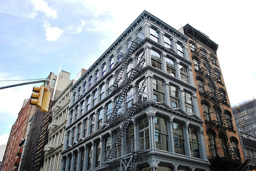The Judd Foundation's 101 Spring Street SoHo location. Photo: Wikimedia Commons user Elisa.rolle (CC BY-SA 4.0)