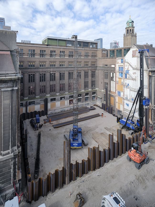 Construction update, March 2022. Image © Ossip