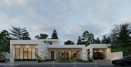 Modern Minimalist Architecture I 3 Bedroom I House Design By Tamayo.Revisa ArchitectsI TRA 065